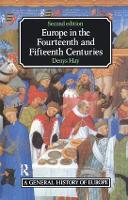 Book Cover for Europe in the Fourteenth and Fifteenth Centuries by Denys Hay