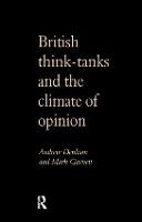 Book Cover for British Think-Tanks And The Climate Of Opinion by Andrew Denham