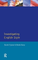 Book Cover for Investigating English Style by David Crystal, Derek Davy