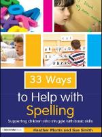 Book Cover for 33 Ways to Help with Spelling by Heather Morris, Sue Smith