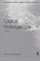 Book Cover for Logical Investigations Volume 1 by Edmund Husserl