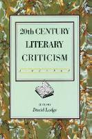 Book Cover for Twentieth Century Literary Criticism by David Lodge