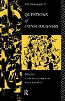 Book Cover for Questions of Consciousness by Anthony P Cohen