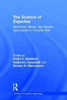 Book Cover for The Science of Expertise by David Z. (Michigan State University, USA) Hambrick