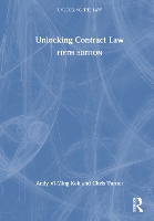 Book Cover for Unlocking Contract Law by Andy Vi-Ming Kok, Chris Turner