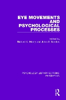 Book Cover for Eye Movements and Psychological Processes by Richard A. Monty