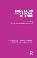 Book Cover for Education and Social Change by Len Barton