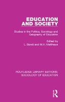 Book Cover for Education and Society by L Bondi