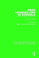 Book Cover for Peer Counselling in Schools by Helen Cowie