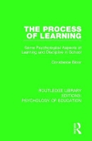 Book Cover for The Process of Learning by Constance Bloor