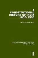 Book Cover for A Constitutional History of India, 1600-1935 by Arthur Berriedale Keith