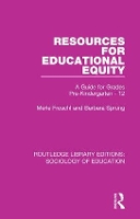 Book Cover for Resources for Educational Equity by Merle Froschl, Barbara Sprung