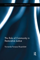 Book Cover for The Role of Community in Restorative Justice by Fernanda Rosenblatt