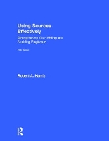 Book Cover for Using Sources Effectively by Robert Harris