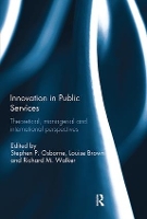 Book Cover for Innovation in Public Services by Stephen (University of Edinburgh, UK) Osborne