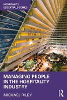 Book Cover for Managing People in the Hospitality Industry by Michael Riley