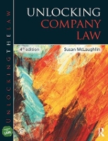 Book Cover for Unlocking Company Law by Susan McLaughlin