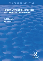 Book Cover for Foreign Ownership Restrictions and Liberalization Reforms by David Conklin, Don Lecraw