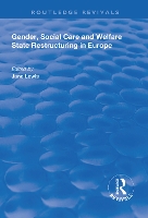 Book Cover for Gender, Social Care and Welfare State Restructuring in Europe by Jane Lewis