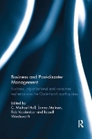 Book Cover for Business and Post-disaster Management by C. Michael Hall