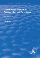 Book Cover for Medico-Legal Aspects of Reproduction and Parenthood by J. K. Mason