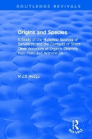 Book Cover for Origins and Species by MJS Hodge