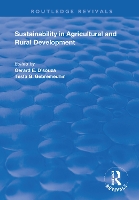 Book Cover for Sustainability in Agricultural and Rural Development by Gerard E. D’Souza