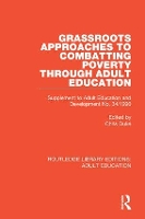 Book Cover for Grassroots Approaches to Combatting Poverty Through Adult Education by Chris Duke