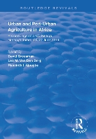 Book Cover for Urban and Peri-urban Agriculture in Africa by David Grossman