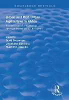 Book Cover for Urban and Peri-urban Agriculture in Africa by David Grossman