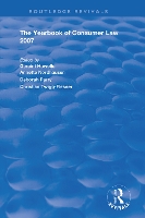 Book Cover for The Yearbook of Consumer Law 2007 by Geraint Howells