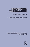 Book Cover for Redefining Translation by Lance Hewson, Jacky Martin