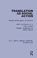 Book Cover for Translation as Social Action by Palma Zlateva
