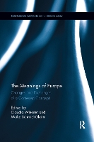 Book Cover for The Meanings of Europe by Claudia Wiesner