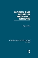 Book Cover for Words and Music in Medieval Europe by Nigel Wilkins