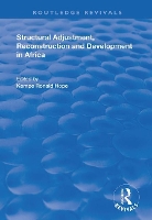 Book Cover for Structural Adjustment, Reconstruction and Development in Africa by Kempe Ronald Hope