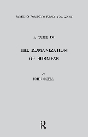 Book Cover for A Guide to the Romanization of Burmese by John Okell