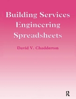 Book Cover for Building Services Engineering Spreadsheets by David Chadderton