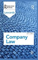 Book Cover for Company Lawcards 2012-2013 by Routledge