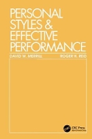 Book Cover for Personal Styles & Effective Performance by David W. Merrill