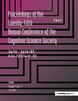 Book Cover for Proceedings of the 25th Annual Cognitive Science Society by Richard Alterman