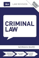 Book Cover for Q&A Criminal Law by Norman Baird