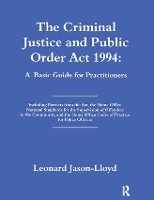 Book Cover for The Criminal Justice and Public Order Act 1994 by Leonard Jason-Lloyd