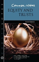 Book Cover for Course Notes: Equity and Trusts by Simon Barnett