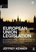 Book Cover for European Union Legislation 2012-2013 by Jeff Kenner