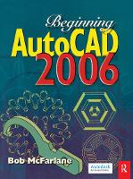 Book Cover for Beginning AutoCAD 2006 by Bob McFarlane