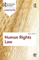 Book Cover for Human Rights Lawcards 2012-2013 by Routledge