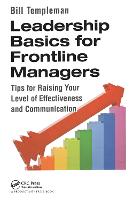 Book Cover for Leadership Basics for Frontline Managers by Bill Templeman