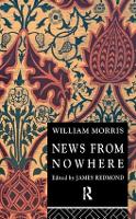 Book Cover for News from Nowhere by William Morris