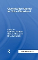 Book Cover for Classification Manual for Voice Disorders-I by Katherine Verdolini